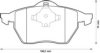 VAG 3A0615151A Brake Pad Set, disc brake